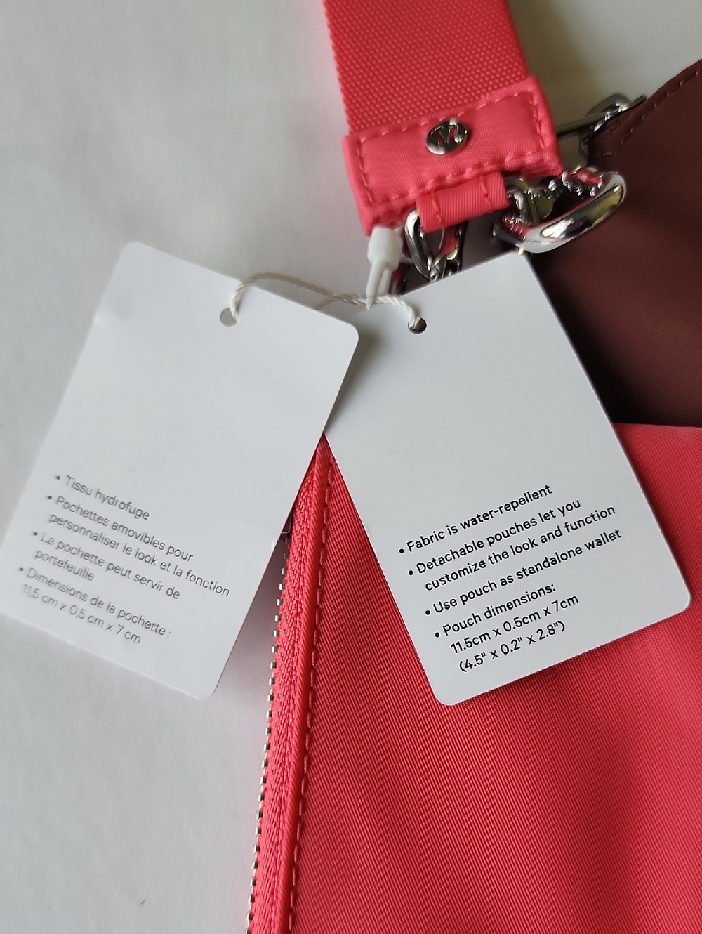 lululemon Dual Pouch Wristlet, Ancient Copper/ Glazed Pink - Picture 7 of 7